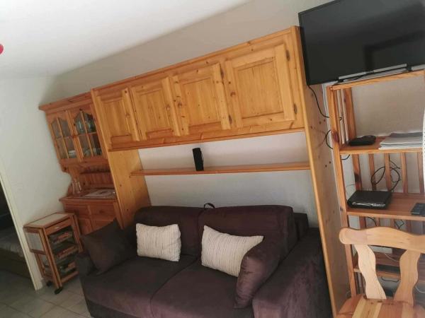 På billedet ses objektet Studio lumineux avec terrasse, proche remontées mécaniques - Logement 3 personnes à Châtel - FR-1-676-180 beliggende i byen Châtel.