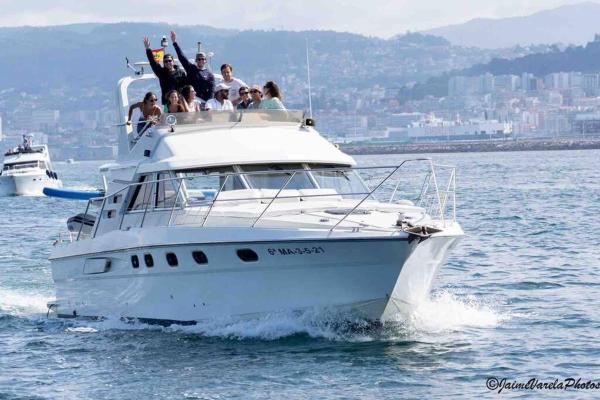 På bildet vises objektet El yate de la Ría som ligger i byen Vigo.