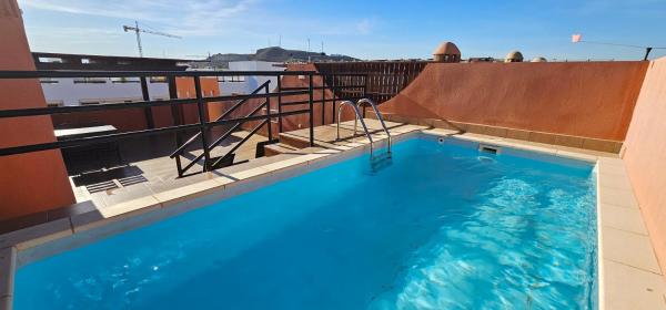 Apartamentos Paraiso Vera Playa, Ed Tahiti, Atico B De 2 Dormitorios Con Piscina Privada En Solárium Y Barbacoa, Pie De Playa - スペイン ベラ