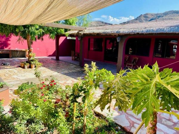 A la foto es mostra l'objecte Casa El Pescador situat a la ciutat de Mulegé.