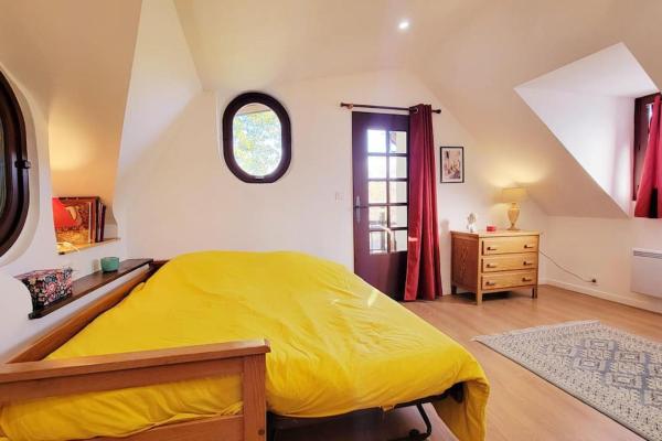 Nella foto è visibile l'oggetto Maison de charme pour 4 personnes au calme situato nella città di Bellot.