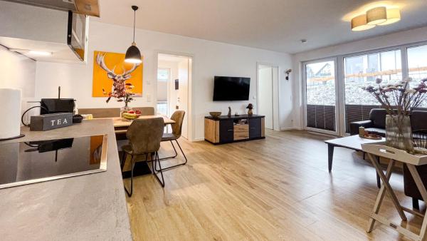 Nella foto è visibile l'oggetto Gebirgsresort - Ferienwohnung 2 0 2 situato nella città di Winterberg.