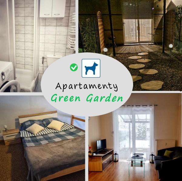 Na zdjęciu widoczny jest obiekt Apartamenty Green Garden położony w mieście Nędza.