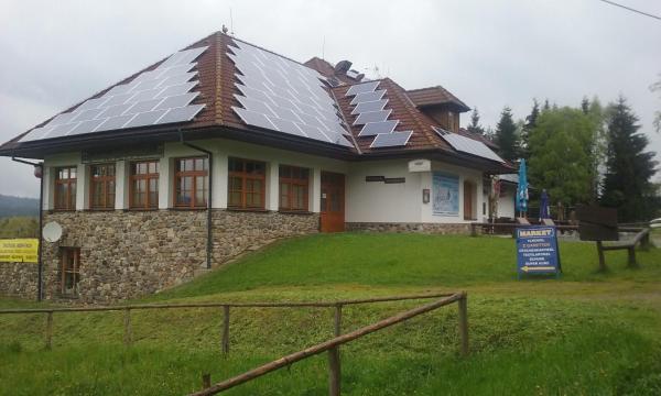 Kuvassa näkyy kohde Hotel Nové Údolí, joka sijaitsee kaupungissa Stožec.