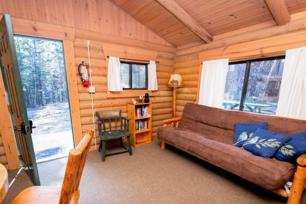 Na zdjęciu widoczny jest obiekt Experience Montana Cabins - Birdsong #2 położony w mieście Bigfork.