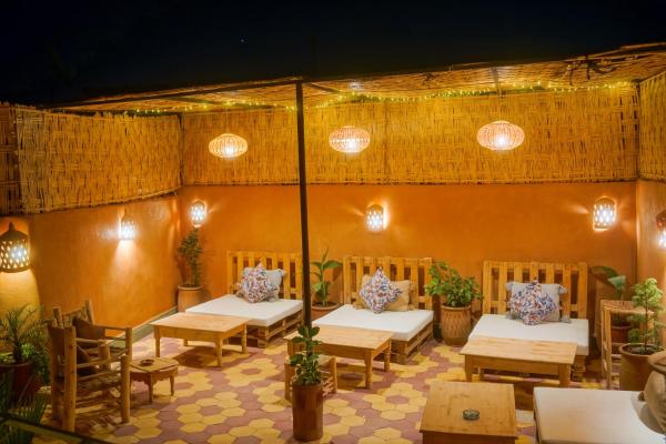 En la foto se muestra el objeto Happy Marrakchy Hostel ubicado en la ciudad de Marrakech.