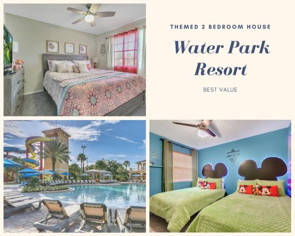 Disney Themed Family Villa, Waterpark & Resort Amenities Included