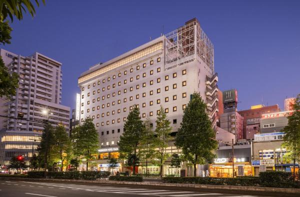 A la foto es mostra l'objecte Okayama Washington Hotel Plaza situat a la ciutat de Okayama.