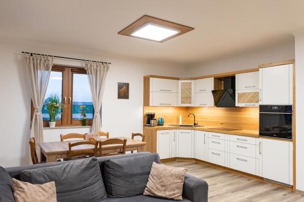 A la foto es mostra l'objecte Apartament Nad Stajnią situat a la ciutat de Daniec.