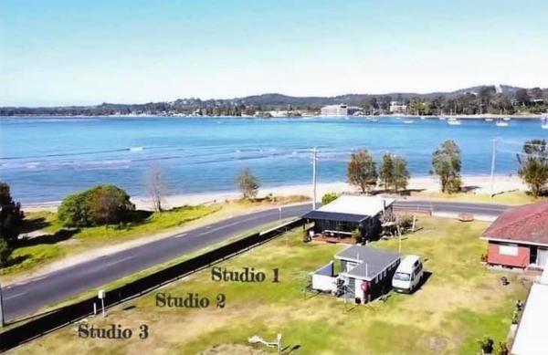 På billedet ses objektet Beachside Bungalows beliggende i byen Nelligen.
