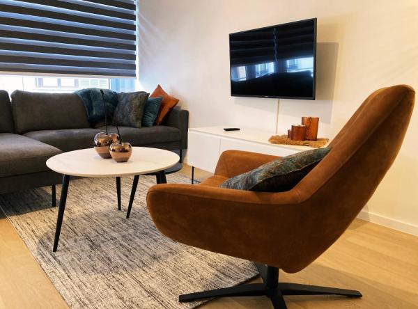 A la foto es mostra l'objecte Desire 2 Lux Apartment Free Parking On Premise situat a la ciutat de Oostende.
