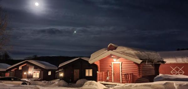 Op de foto is het object Øen Turistsenter Cottages te zien, gelegen in de stad Geilo.