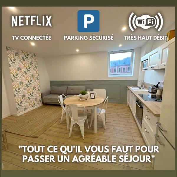Nella foto è visibile l'oggetto ღ Fabrik • Parking sécurisé & Wifi fibre situato nella città di Douai.