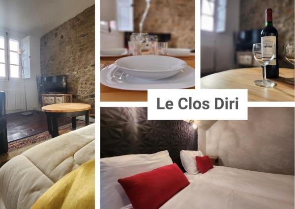 A la foto es mostra l'objecte Le Clos Diri situat a la ciutat de Dinan.