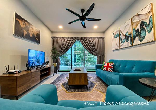 Na fotografii je vidět objekt Crystal Cozy Suite PoolView Netflix Waterpark@ Ipoh Station 18 nacházející se ve městě Ipoh.