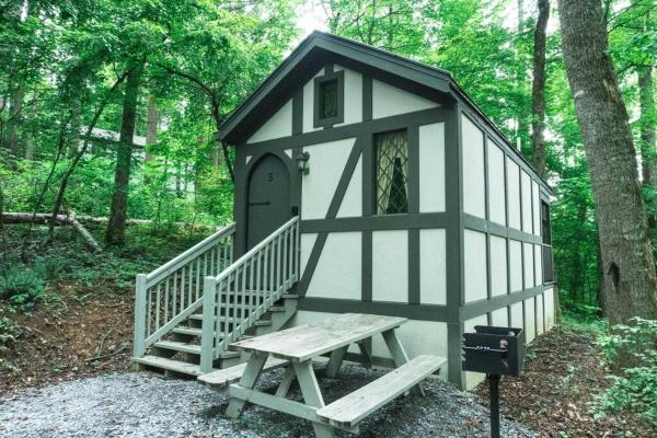 A la foto es mostra l'objecte Tiny Home Cottage Near the Smokies #5 Fleur situat a la ciutat de Sevierville.