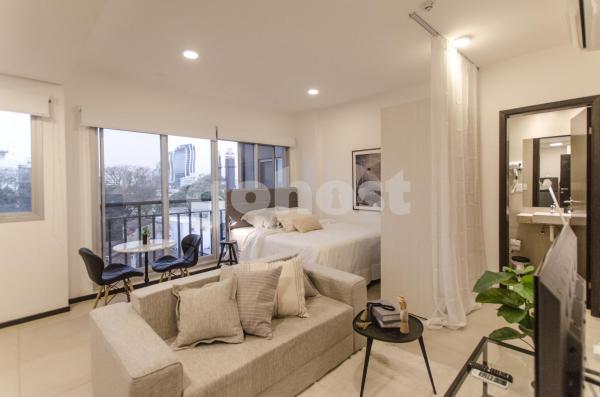 A la foto es mostra l'objecte Cozy Studio 2 blocks from Shopping del Sol situat a la ciutat de Asunción.
