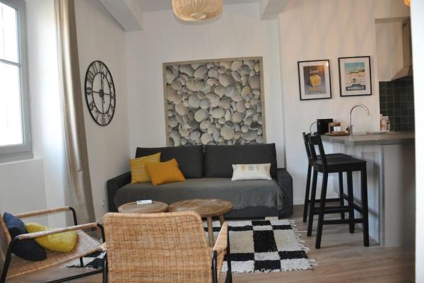 Charmant appartement au coeur du Panier, Marseille