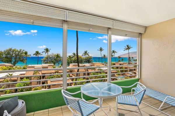 På billedet ses objektet Kamaole Beach Royale 405 - Expansive Ocean Views beliggende i byen Kihei.