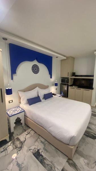 En la foto se muestra el objeto Amman Trail Hotel & Studios ubicado en la ciudad de Amán.