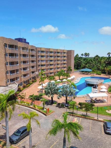 Na fotografii je vidět objekt Apto para 6 pessoas no melhor resort dos Lençóis nacházející se ve městě Barreirinhas.