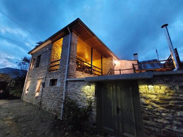 La photo montre l'objet Αρχοντικό Εξοχή - Villa Exohi situé dans la ville de Melissópetra.