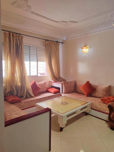 A la foto es mostra l'objecte Appartement propre et bien équipé à Ain sebaa situat a la ciutat de Casablanca.
