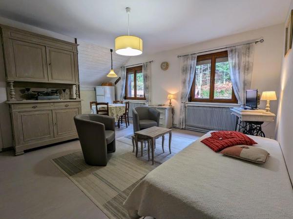 A la foto es mostra l'objecte Gîte rénové avec randonnées et ski à proximité, à 6 km de Remiremont - FR-1-589-151 situat a la ciutat de Saint-Amé.