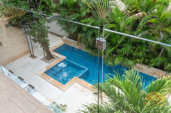 Na zdjęciu widoczny jest obiekt Selvaterra 102 Lux 2BR Large Condo in Aldea Zama położony w mieście Tulum.