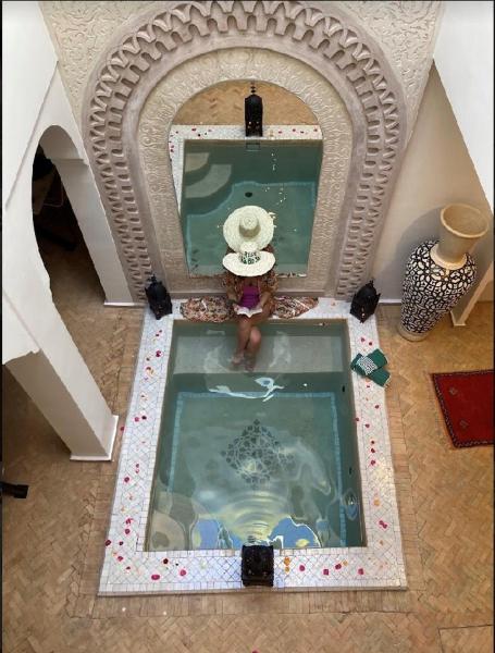 A la foto es mostra l'objecte Riad KaBaYa Charme Exclusif Privatisé 2 à 8 Pers. situat a la ciutat de Marràqueix.