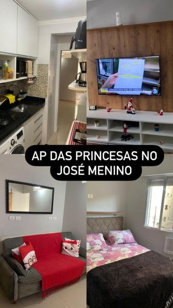 A la foto es mostra l'objecte Apartamento das Princesas em Santos situat a la ciutat de Santos.
