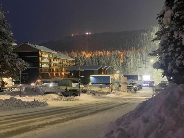 A la foto es mostra l'objecte Levi Diamonds Luxury Private Jacuzzi & Ski-in&Out situat a la ciutat de Levi.