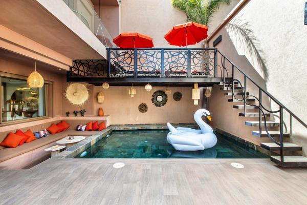 Auf dem Foto ist das Objekt Villa Serenity & SPA - Breakfast in der Stadt Marrakesch zu sehen.