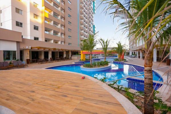 Nella foto è visibile l'oggetto Suite Deluxe Enjoy Solar- 5 pessoas situato nella città di Olímpia.