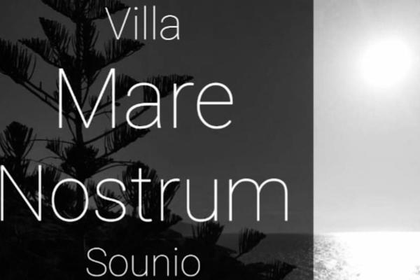 På billedet ses objektet Villa Mare Nostrum Sounio beliggende i byen Sounio.