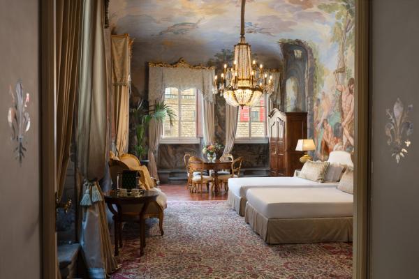 Na fotografii je vidět objekt Piazza Pitti Palace - Residenza d'Epoca nacházející se ve městě Florencie.