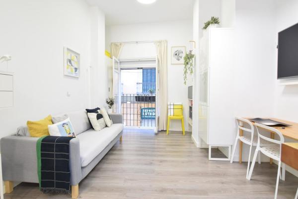 Na zdjęciu widoczny jest obiekt Apartamento Atarazanas Málaga Centro Histórico położony w mieście Malaga.