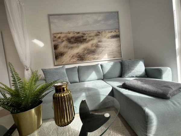 A la foto es mostra l'objecte Ferienwohnung SEESTERN **** situat a la ciutat de Rostock.