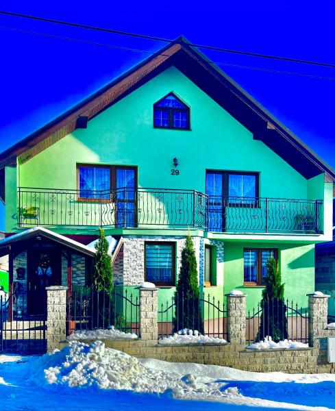 Auf dem Foto ist das Objekt Homestay Renata in der Stadt Nová Lesná zu sehen.