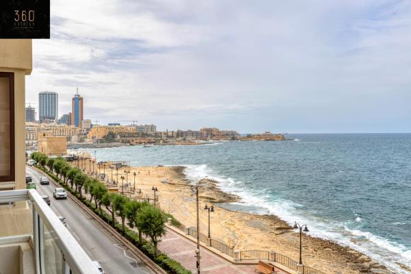 Tower Road Seafront Home, With 3br & Working Space By 360 Estates - Valletta