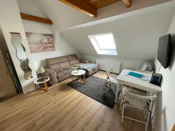 A la foto es mostra l'objecte Apartment SCHLEUSENTOR - Ferienwohnung Maisonette situat a la ciutat de Rostock.