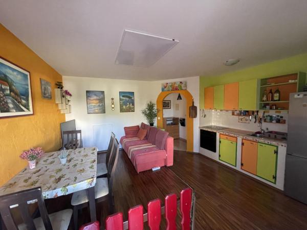 The photo shows the Apartment Petra with Balcony and Terrace located in the city of Zambratija.