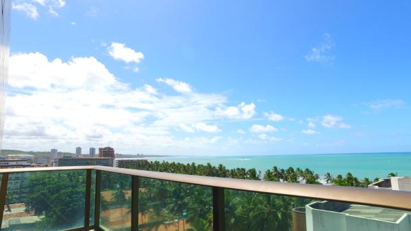 Nella foto è visibile l'oggetto Apto apenas 3 minutos a pé da Orla & Praia da Jatiuca Maceio situato nella città di Maceió.
