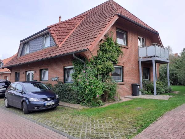 En la foto se muestra el objeto Balkonwohnung Leuchtturm ubicado en la ciudad de Hooksiel.