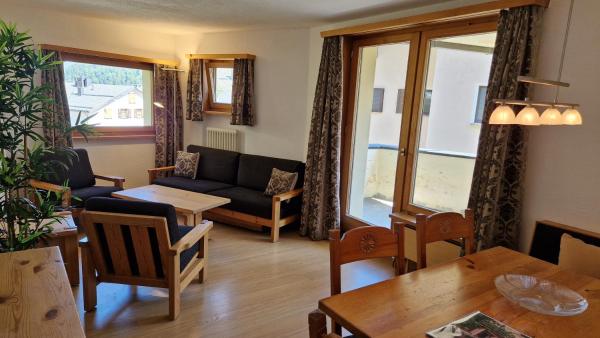 Chesa Bellaval, Haus La Vuolp 3 1 2-zimmerwohnung - Silvaplana