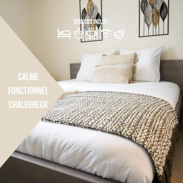 A la foto es mostra l'objecte Le Raspail • Pour un séjour confortable • Fibre situat a la ciutat de Châteauroux.