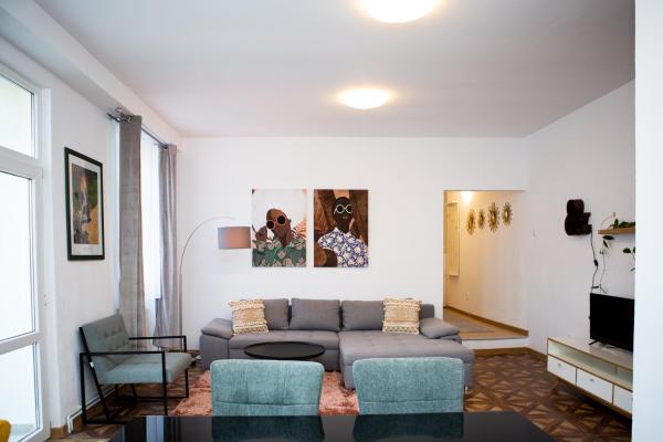 Nella foto è visibile l'oggetto Maier Apartment Cisnadie situato nella città di Cisnădie.