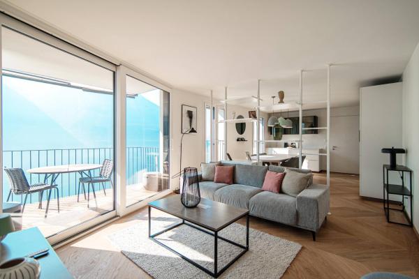 Nella foto è visibile l'oggetto Unique Gandria 3 by Quokka 360 - Exclusive Stay Overlooking Lake Lugano situato nella città di Brè.