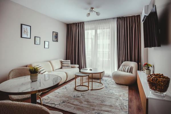 Na zdjęciu widoczny jest obiekt Elegant Living Apartment 1 położony w mieście Sofia.