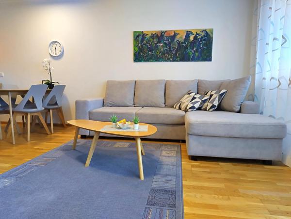 A la foto es mostra l'objecte HARAKA APARTMENT WITH SUNSET BALCONY situat a la ciutat de Tartu.